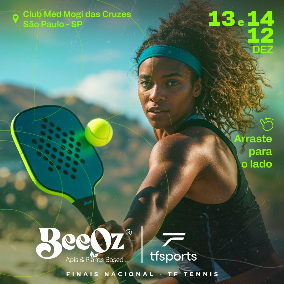 BeeOz na Track Field Open Beach Tennis em Mogi das Cruzes - BeeOz