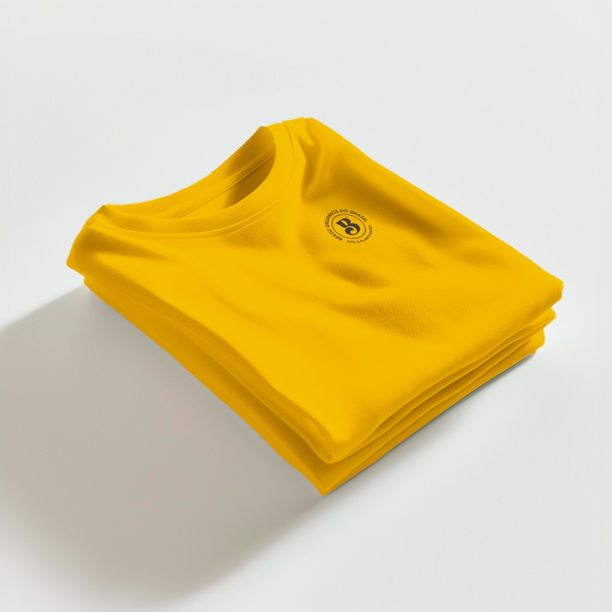 Camiseta casual: Let's Help Amarela - BeeOz