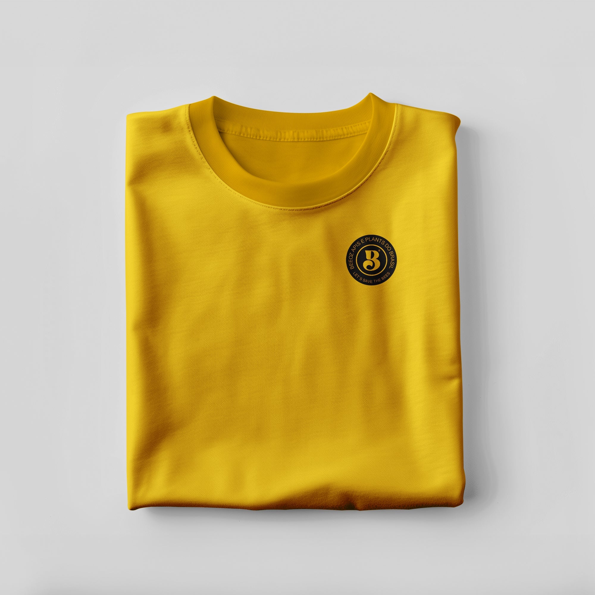 Camiseta casual: No Bees Amarela - BeeOz