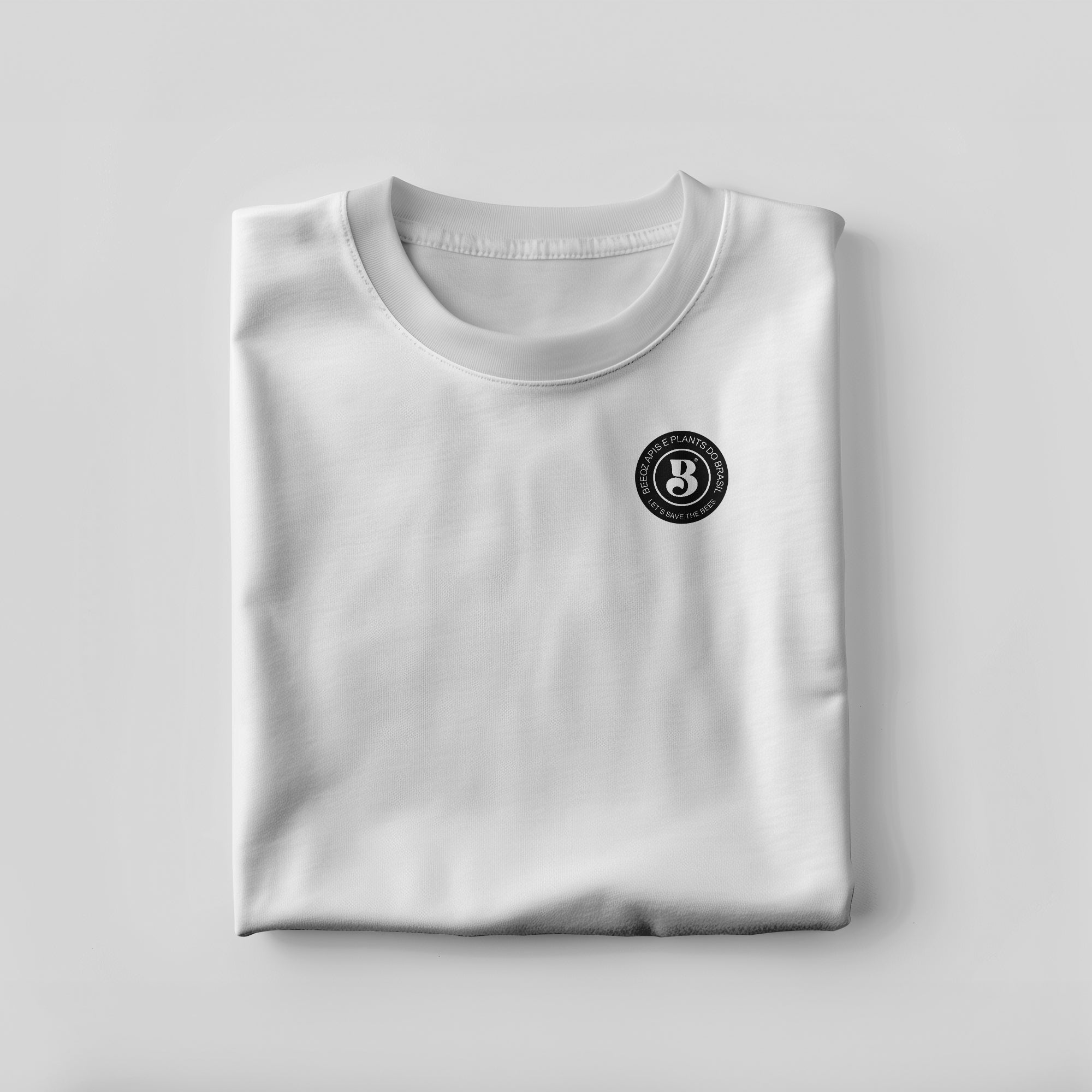 Camiseta casual: No Bees Branca - BeeOz