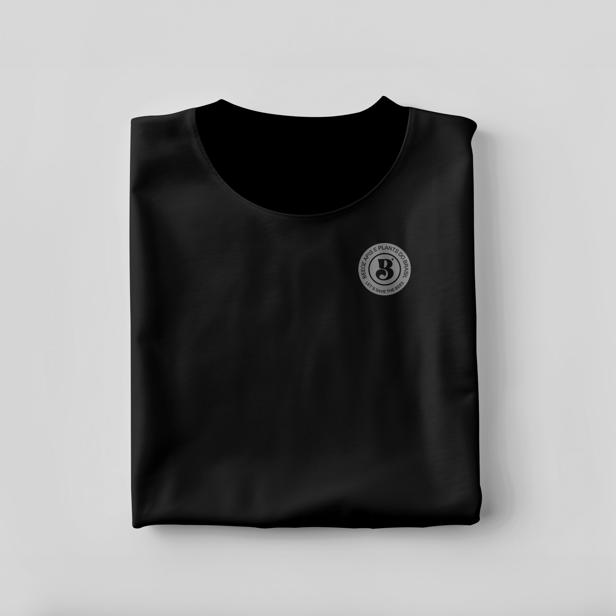 Camiseta casual: No Bees Preta - BeeOz