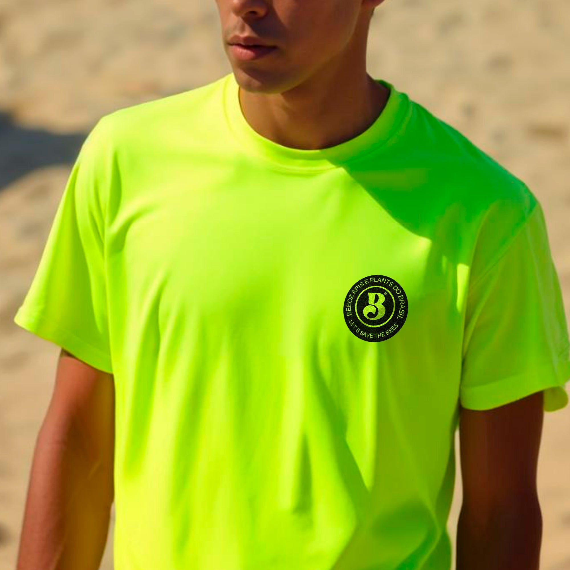 Camiseta casual: No Bees Verde - BeeOz