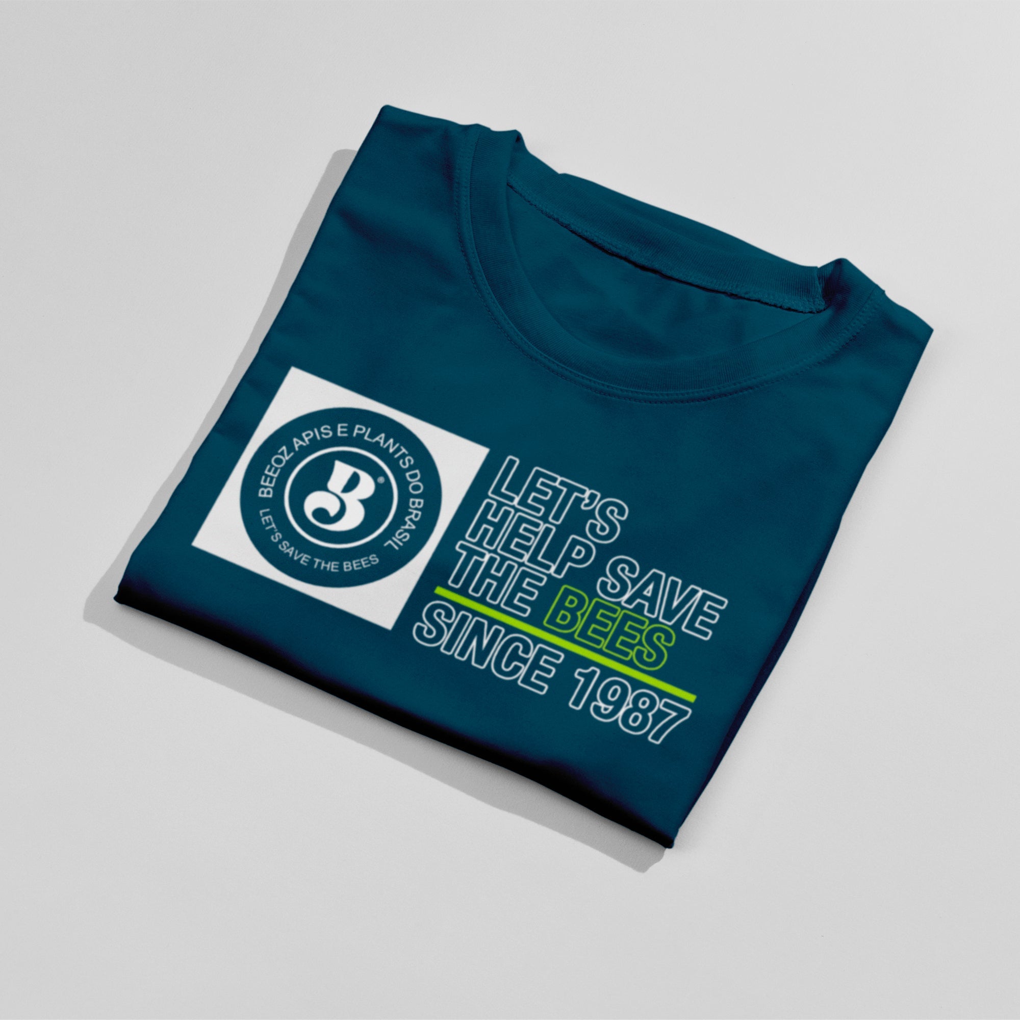 Camiseta casual: Since 87 Azul - BeeOz