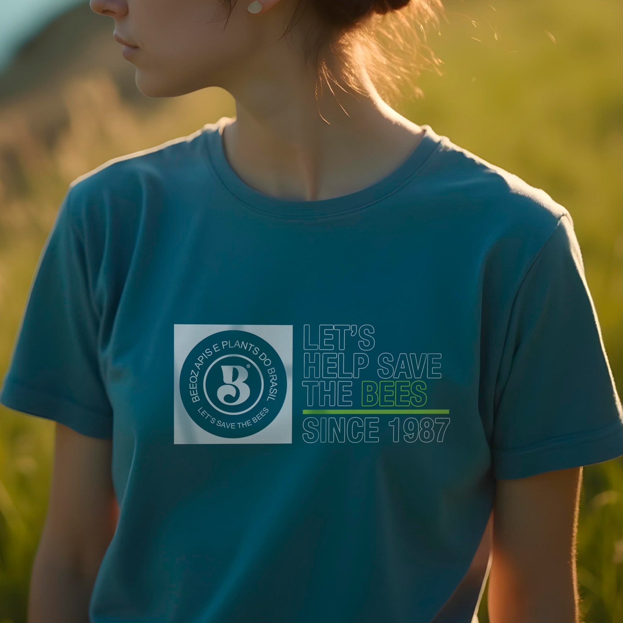 Camiseta casual: Since 87 Azul - BeeOz