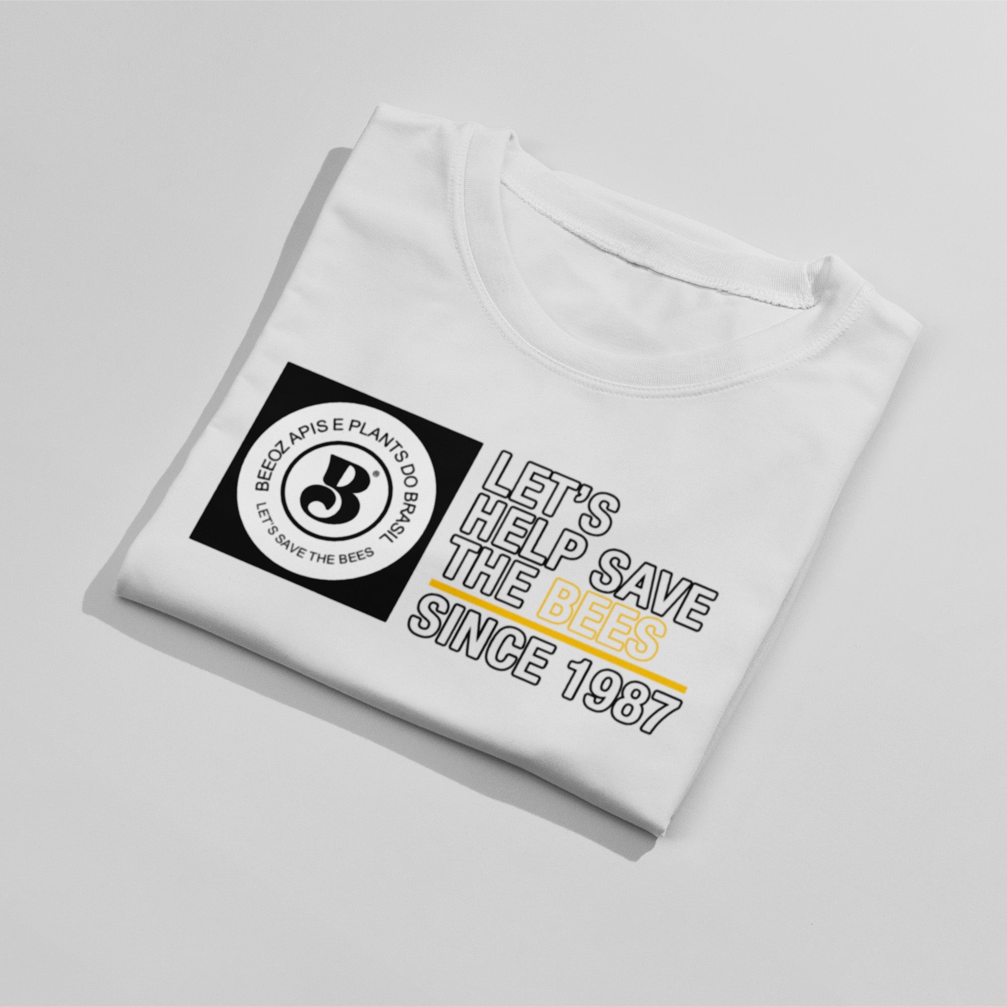 Camiseta casual: Since 87 Branca - BeeOz