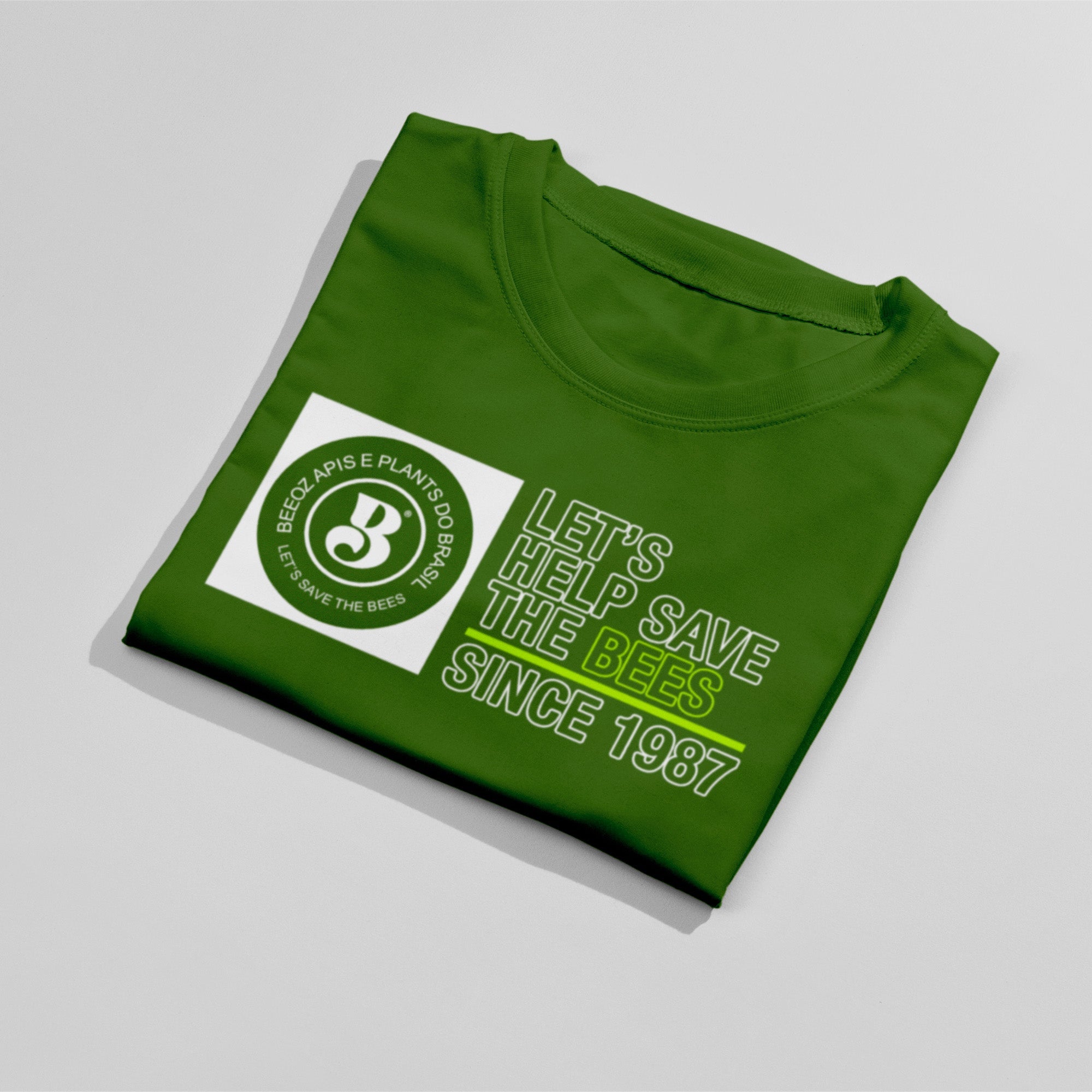 Camiseta casual: Since 87 Verde - BeeOz