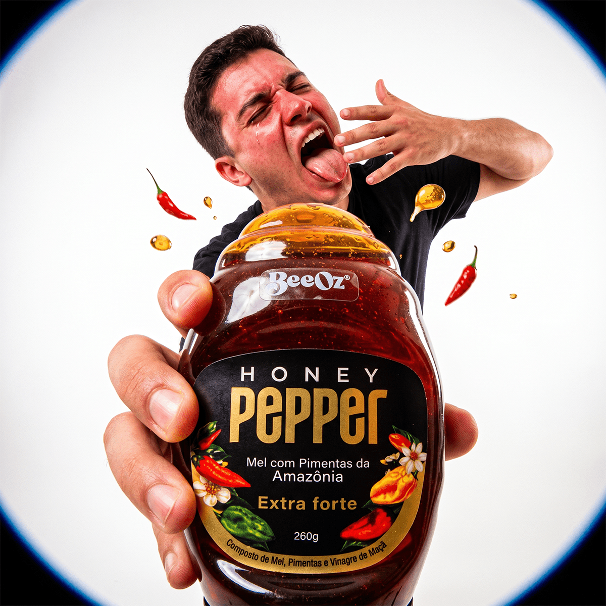 Honey Pepper Extra Forte 260g - BeeOz