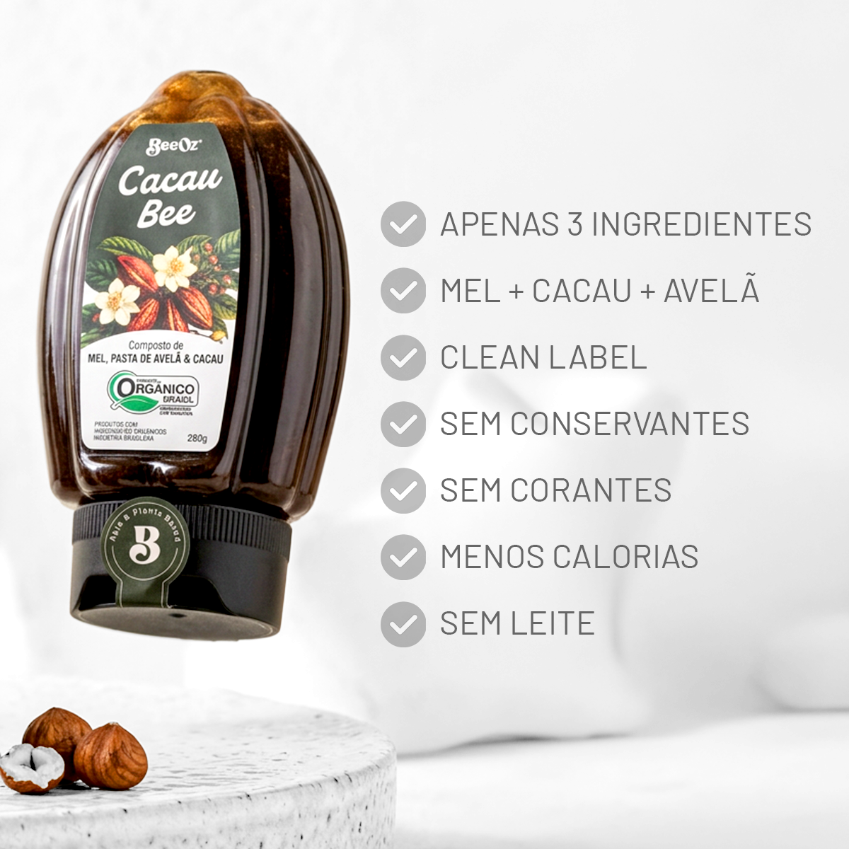 Cacau Bee Orgânico Tradicional 280g