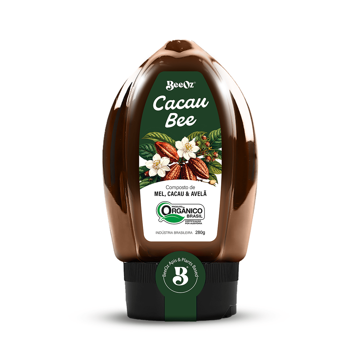 Cacau Bee Cacau & Avelã 280g - BeeOz