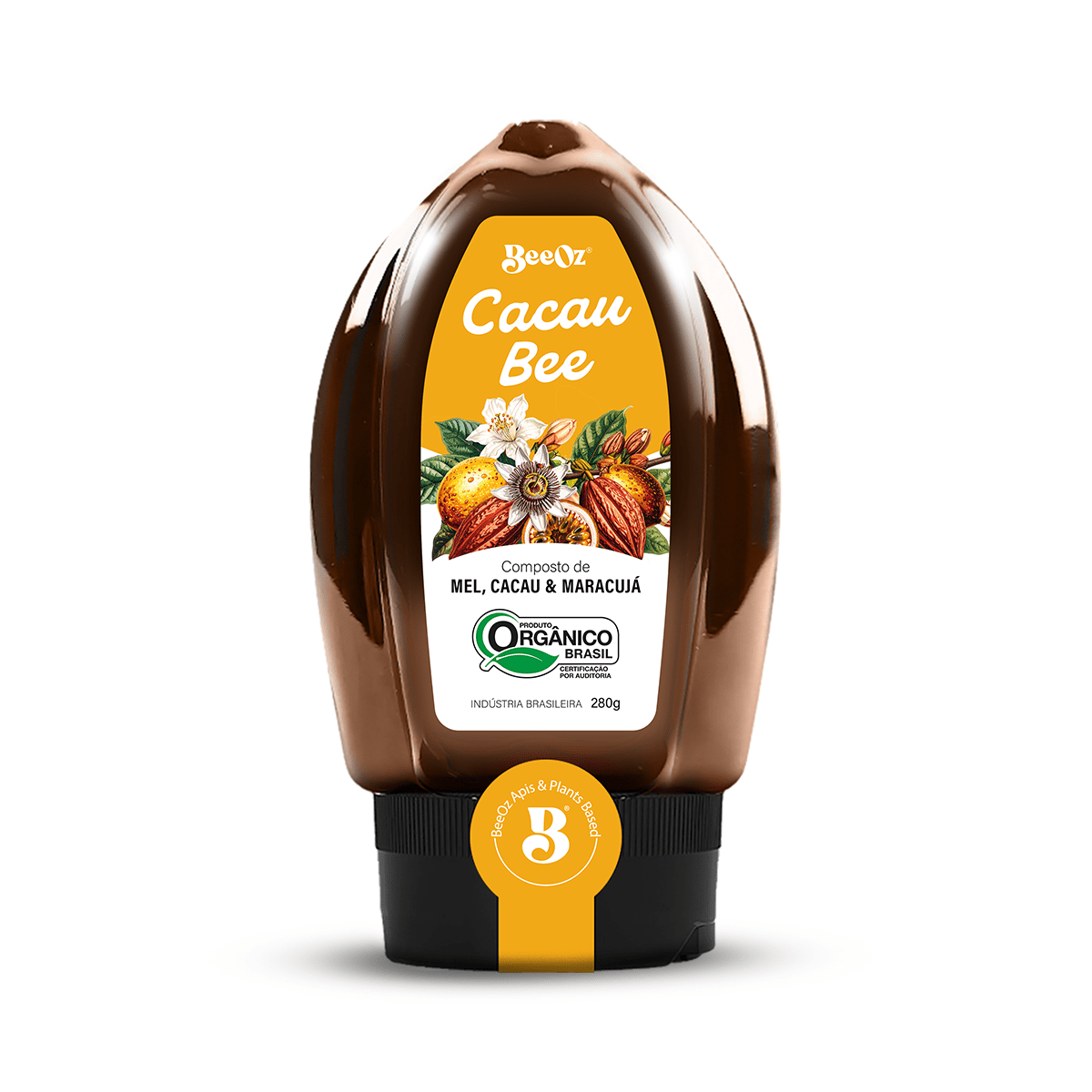 Cacau Bee Cacau & Maracujá 280g - BeeOz