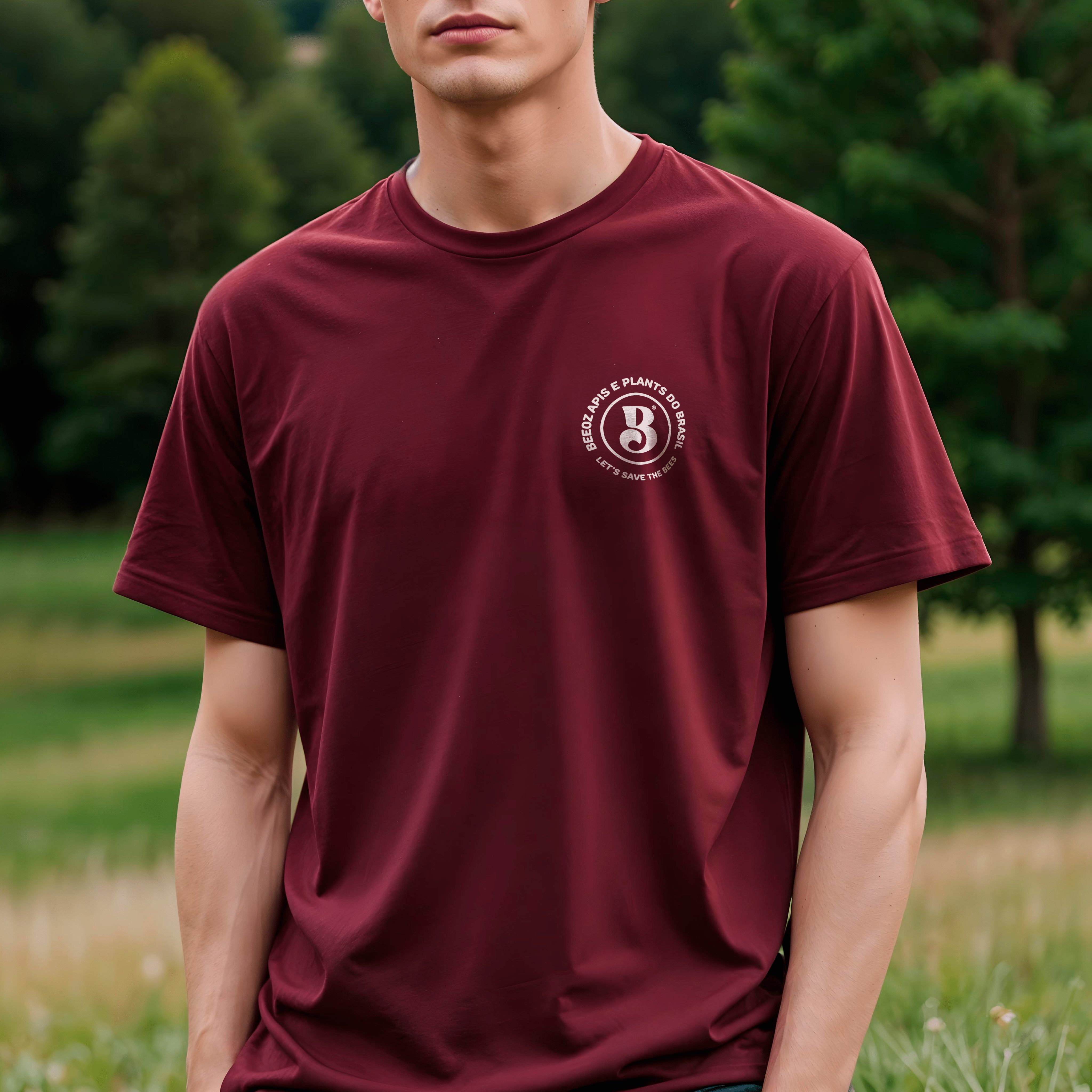 Camiseta casual: Let's Help Carmim - BeeOz