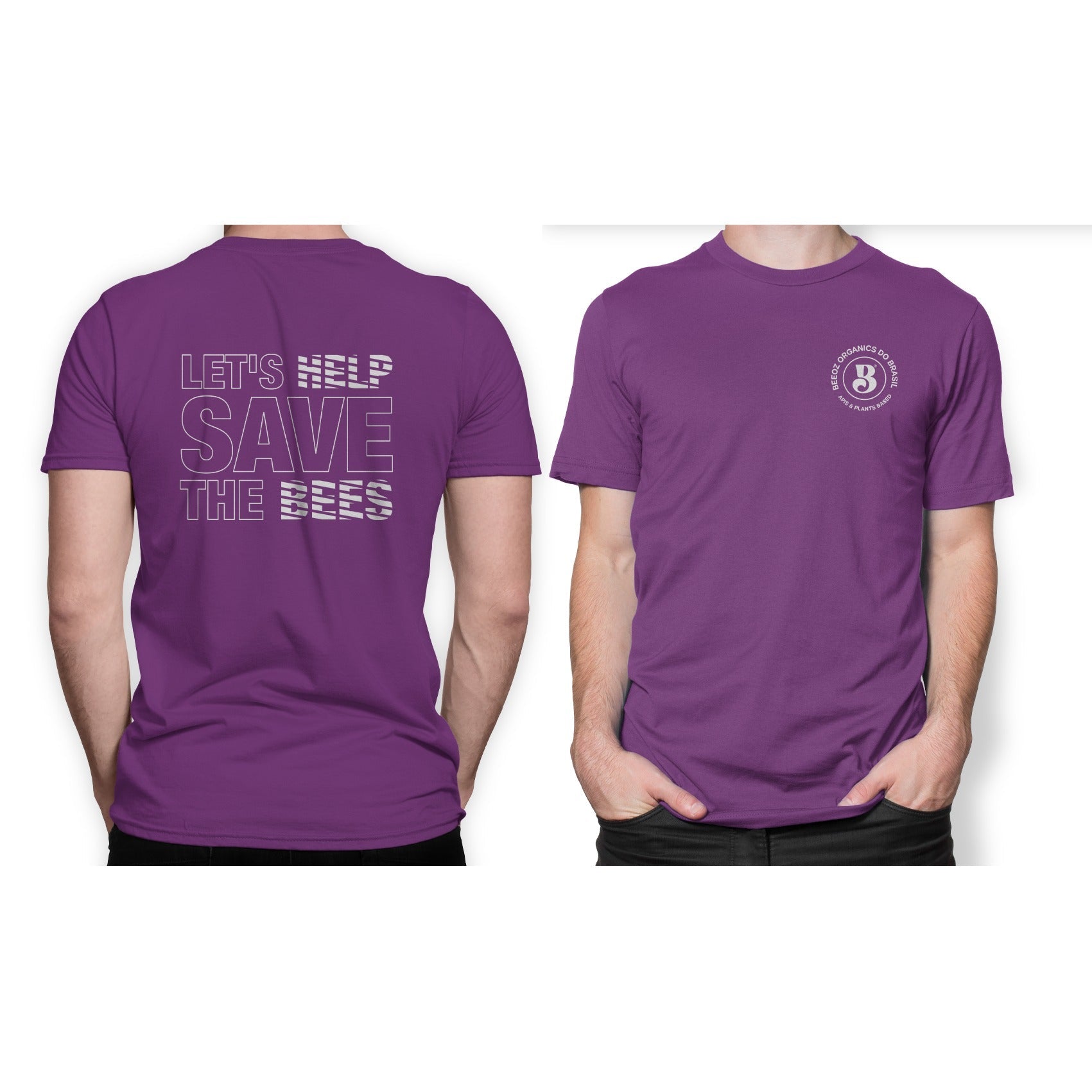 CAMISETA - LETS HELP - BeeOz