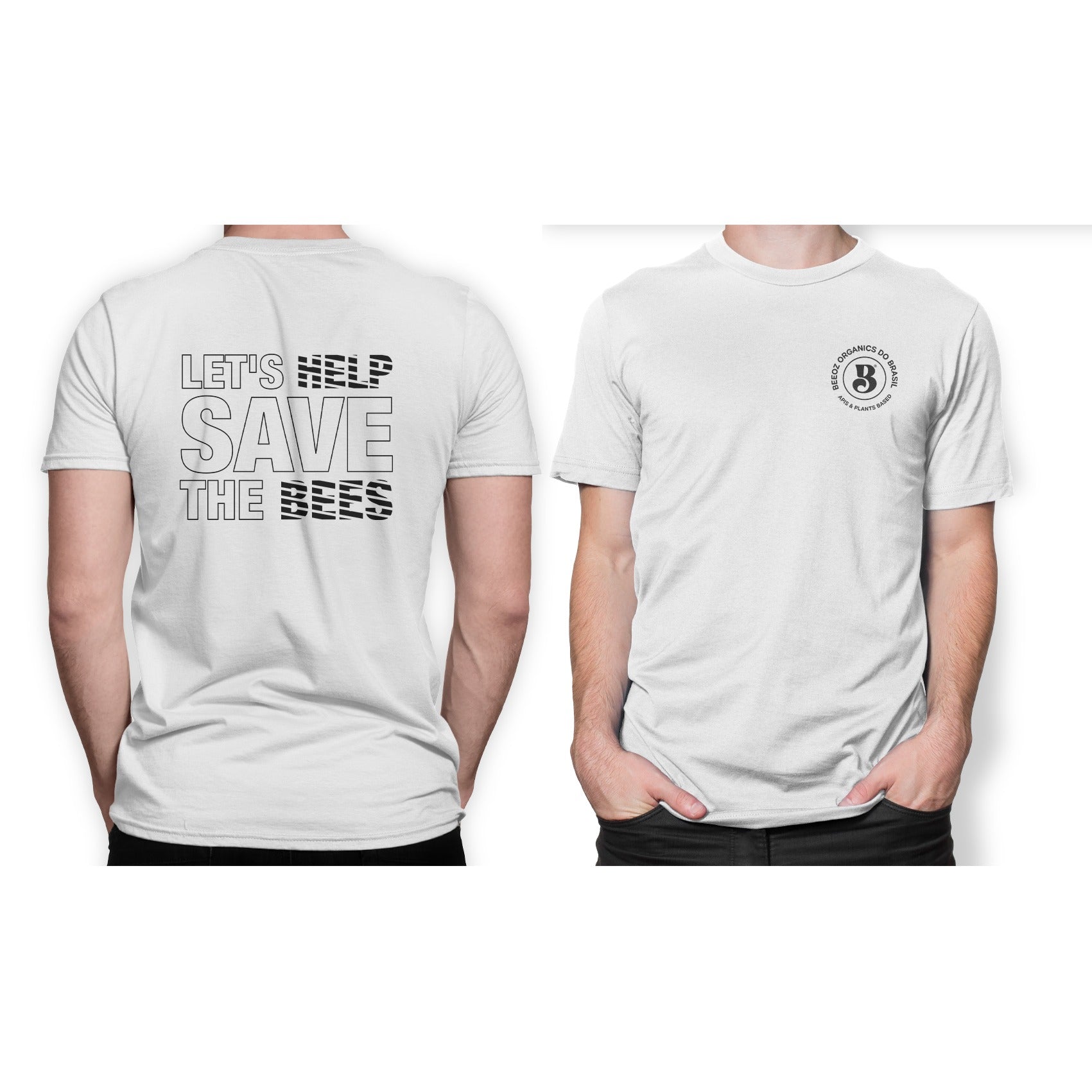 CAMISETA - LETS HELP - BeeOz