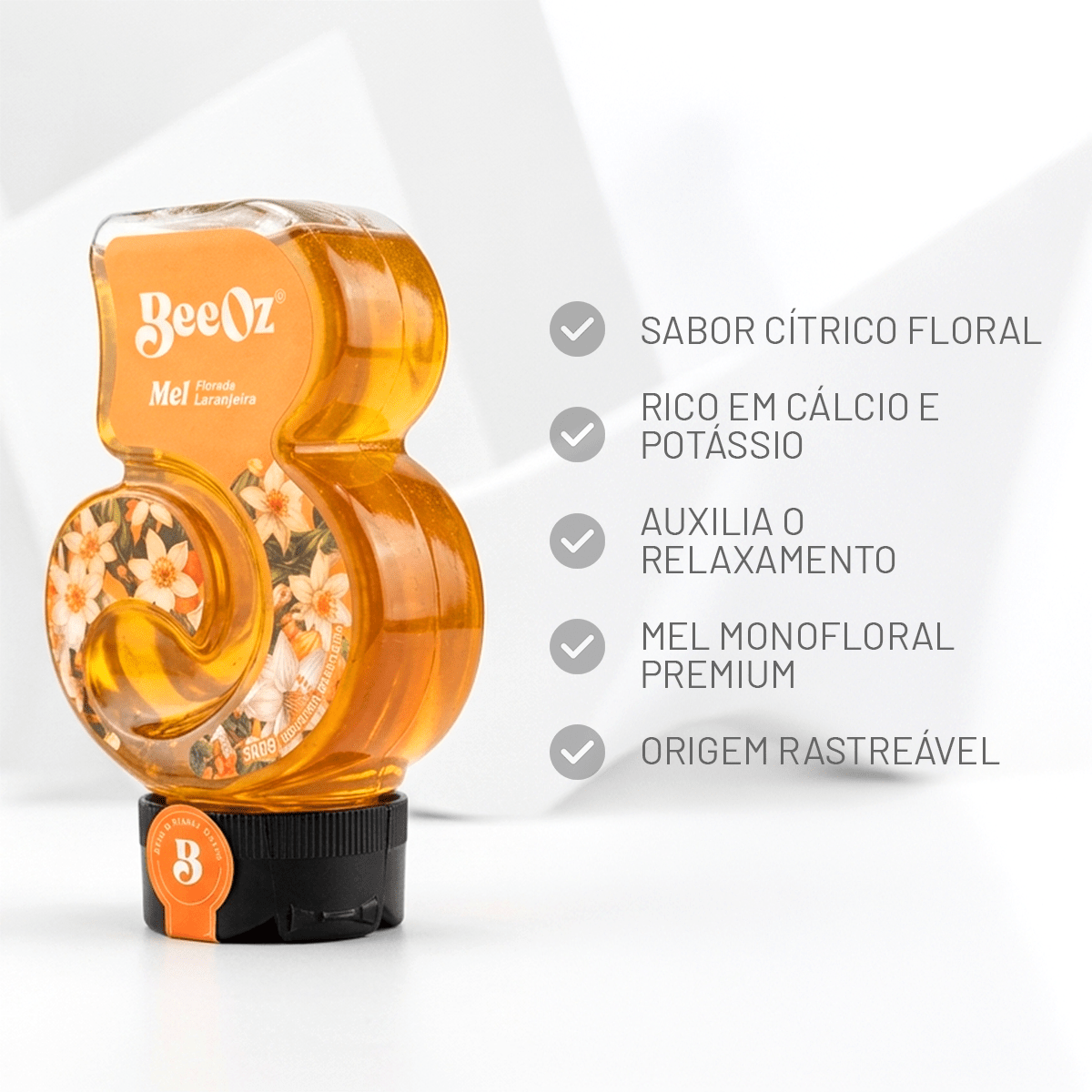 Honey Bioma Caatinga Laranja 300g - BeeOz