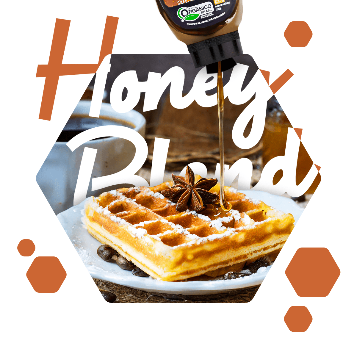 Honey Blend Café, Cupuaçu e Canela 260g - BeeOz