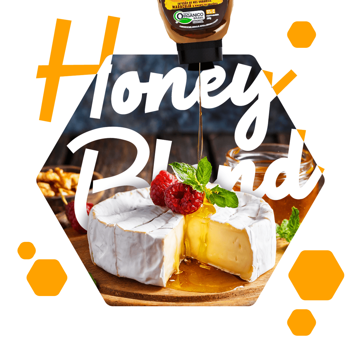 Honey Blend Maracujá com Pimentas da Amazônia 260g - BeeOz